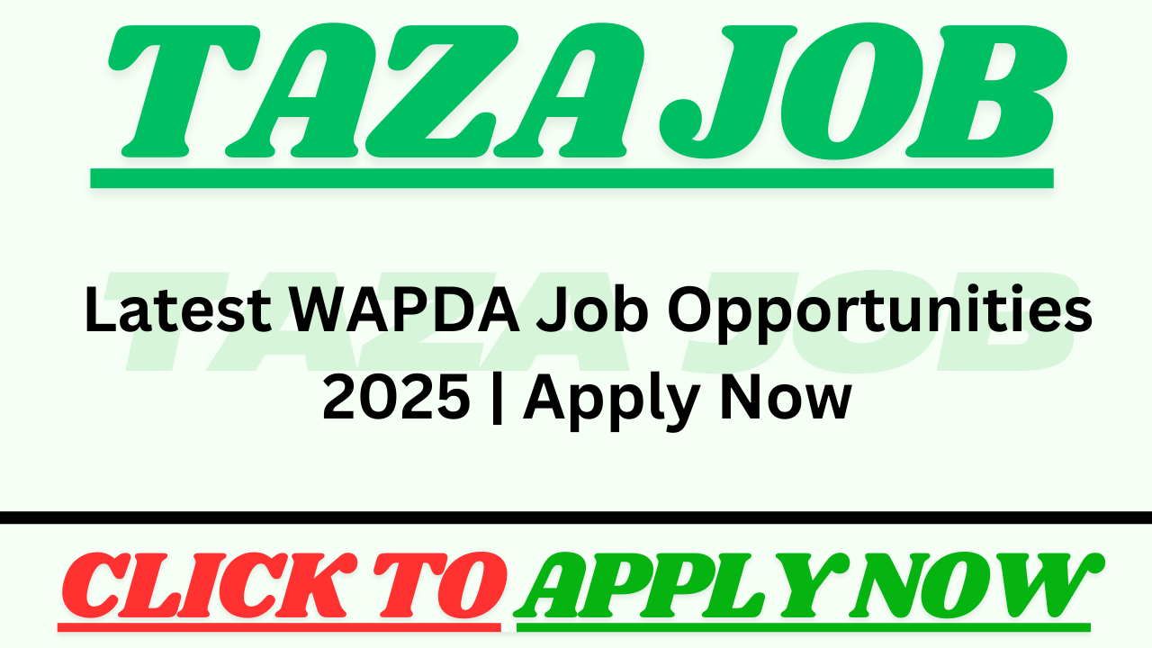 wapdaJob Opportunities 2025